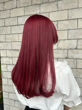 ロング カラー 村松 美月のヘアスタイル