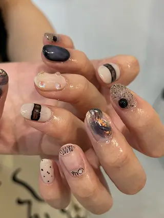 ネイル LETTER_& SAKIのネイルデザイン