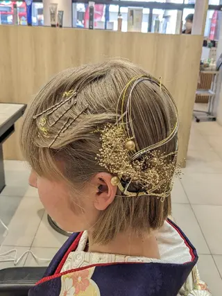 ヘアアレンジ ヘアセット✨髪質改善 ✨臼井直子のヘアスタイル