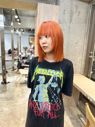 ショート カラー Cinq所属・ハイライト🌟/ ボブ/豊田のヘアスタイル