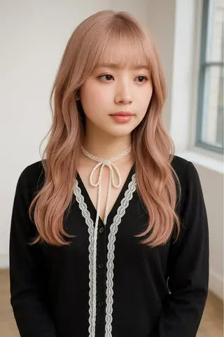 ロング カラー 増子 祐太朗のヘアスタイル