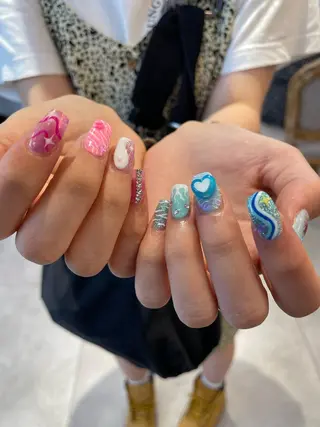ネイル hair&nail ☯️アイリ☯️のネイルデザイン