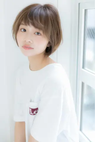 ショート favorite b Charmeのヘアスタイル