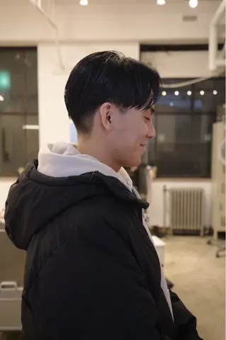 ショート メンズ Lute所属・ミタニ ナギサのヘアスタイル