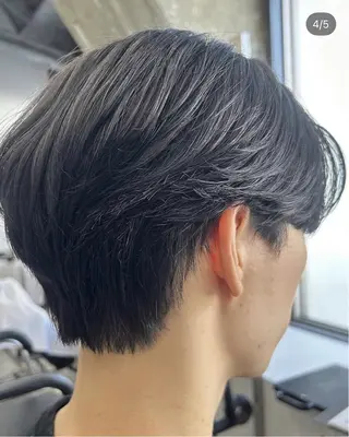 ショート メンズ メンズパーマ／長岡 坂口祥貴のヘアスタイル