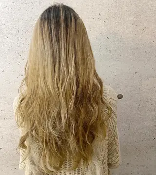 ロング カラー 久保 敏之のヘアスタイル