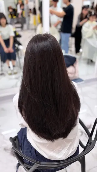 ロング カラー 艶カラー/レイヤー️ 🩵miku🩵のヘアスタイル