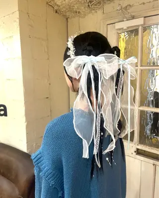 ロング ヘアアレンジ ☁️透明感カラー☁️ Reikaのヘアスタイル