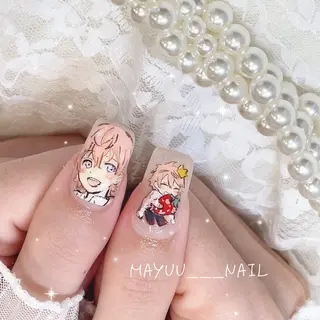 ネイル 🎀 Mayu 🎀痛ネイルのネイルデザイン