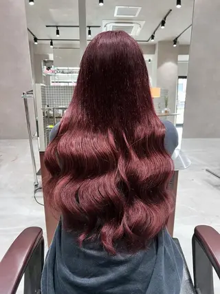 カラー nehus nagaoka所属・🖤複雑履歴ブリーチ Mizuki 🖤のヘアスタイル