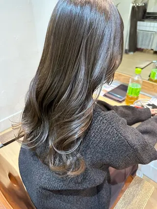 セミロング カラー luve heart's And Be  minamisemba所属・脇坂 佳世の眉毛・アイブロウイメージ