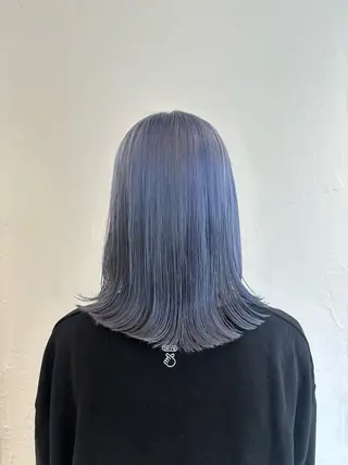 ミディアム カラー Liru:smart salon/茅ヶ崎のヘアスタイル