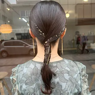 セミロング 🌈トップデザイナー 金沢駅近nanamiのヘアスタイル