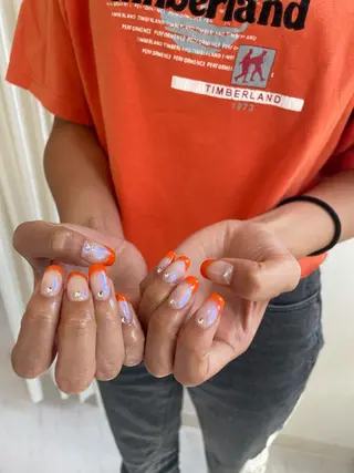 ネイル 束感まつ毛/ネイル/ LED♥KIRARAのマツエク・マツパデザイン