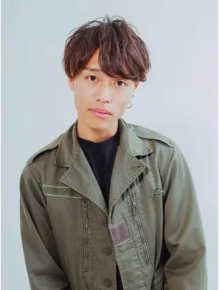 ミディアム 【公式】amble luxe 中野のヘアスタイル