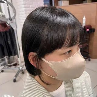 ショート 【センターパート/ マッシュ】ryokaのヘアスタイル