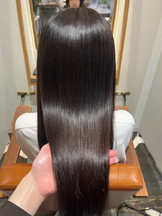 ロング カラー 髪質改善カラー☆ ヘアアレンジmiyuのヘアスタイル