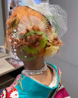 ヘアアレンジ 山田 由貴のヘアスタイル