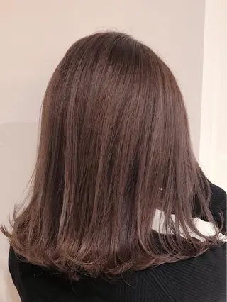 ミディアム カラー ヘアアレンジ 【公式】amble luxe池袋東口🩷のヘアスタイル