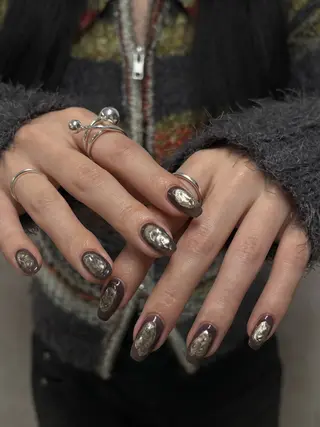 ネイル GLADnail新宿 arisaのネイルデザイン