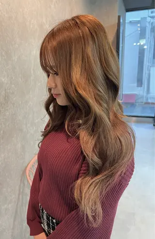 ロング 鹿児島 天文館 Colore凜のヘアスタイル