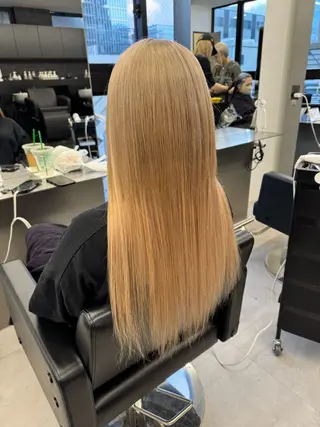 ロング カラー エクステ/ハイトーン /透明感/KENTAのヘアスタイル