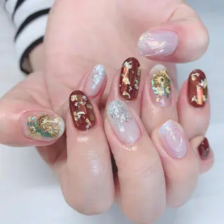 カラー ネイル Cozy_ ilumのネイルデザイン