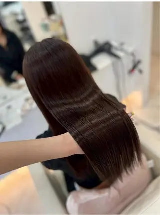 ロング カラー arose久留米所属・山中 莉乃のヘアスタイル