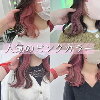 カラー 韓国スタイル🇰🇷 トレンドレイヤー🪡のヘアスタイル