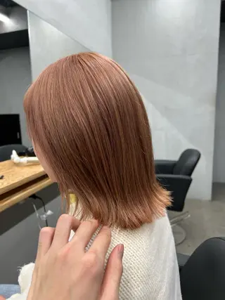 ミディアム 亀田 泰生のヘアスタイル