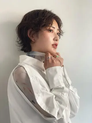 ショート 野間 祐哉のヘアスタイル