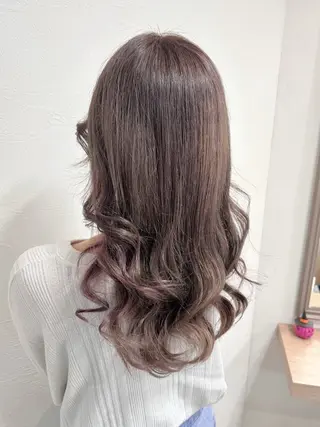 ロング カラー 🍓おかだ ゆい🍓のヘアスタイル