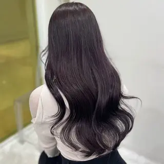 セミロング カラー 🎀🧁ダメージレス 艶髪カラー🧁🎀のヘアスタイル