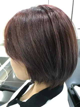 ロング カラー 関口 友行のヘアスタイル
