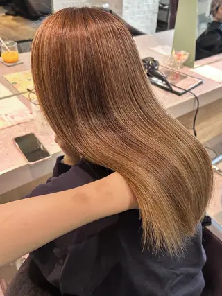 ロング col oodori所属・宮川 あかりのヘアスタイル