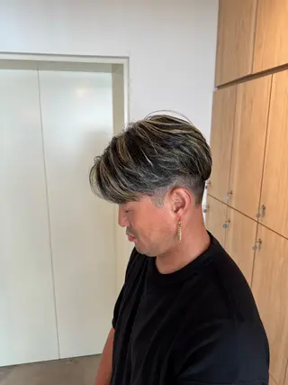 ショート カラー December/jingumae所属・メンズパーマ 特化うえちりくのヘアスタイル