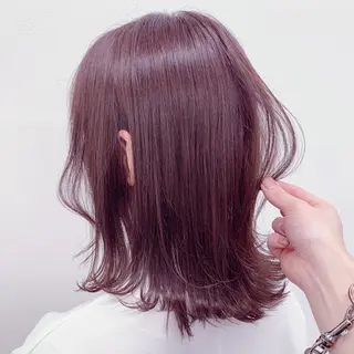 カラー 柔らかbeige モトキのヘアスタイル