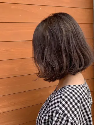 ショート カラー メンズパーマ✨️村越 雄斗のヘアスタイル