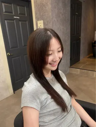 ロング 影田 愛希のヘアスタイル