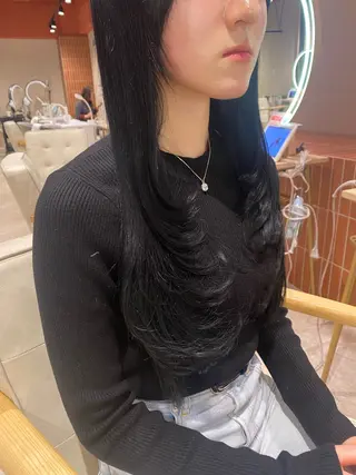 カラー zest/bis Rin ʚ🎀ɞのヘアスタイル