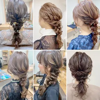 ヘアアレンジ GRANLUSSO 〜グランルッソ駅前店所属・木口 嘉美のヘアスタイル