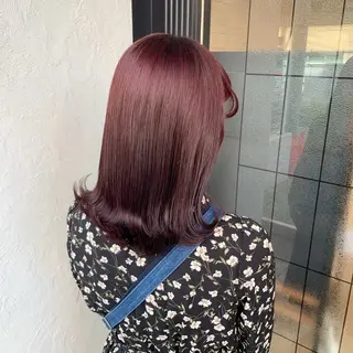 ミディアム みゆ/ カラーリスト🎀のヘアスタイル