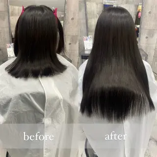 ロング 🩶 ピンクカラー/ ブロンド🩶くるみのヘアスタイル