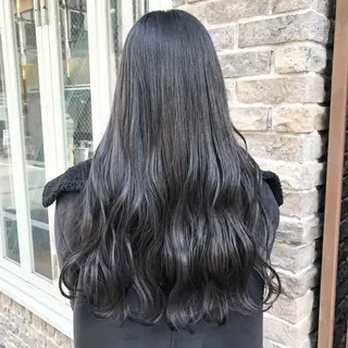 ロング カラー ヘアアレンジ 🤍清楚系 韓国レイヤー🤍拓朗のヘアスタイル