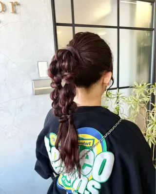 ロング ヤマダレナ/個室/ 透明感艶カラー😽✨のヘアスタイル