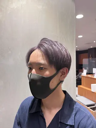 ショート カラー メンズ 5:8所属・吉祥寺【髪質改善カラ ー/ブリーチ】藤井のヘアスタイル