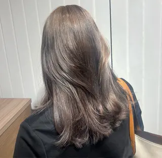 ロング カラー みな🫧艶カラー/ 髪質改善/前髪カットのヘアスタイル