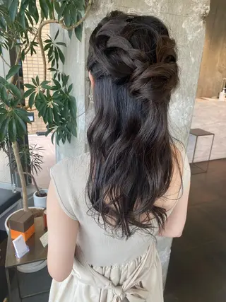 ヘアアレンジ ROBBY所属・松井美樹/似合わせ ガーリー・韓国のヘアスタイル