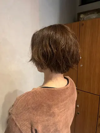 ショート tsuzuru hair所属・木村 朱里菜のヘアスタイル