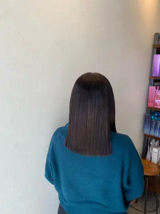 ミディアム 希優🌺ソムリエ /ブリーチ/カットのヘアスタイル